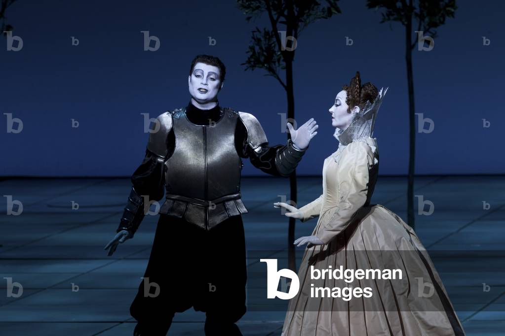 Bild von Fotografie "Szene aus Monteverdis „L'Incoronazione di Poppea“" von Marion Kalter