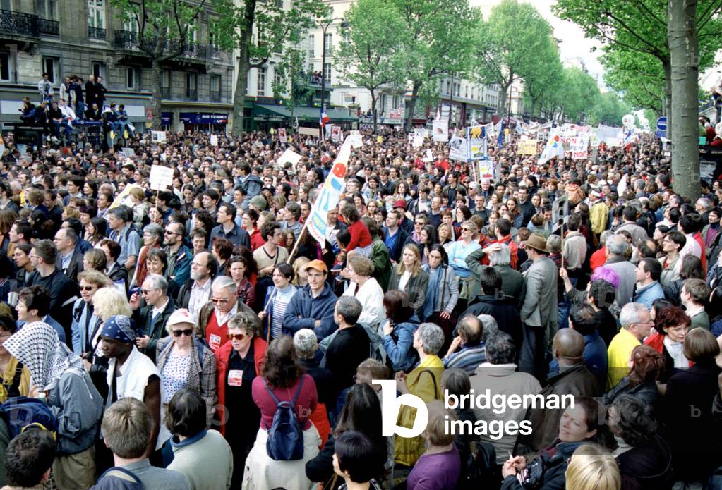 Immagine di Fotografia "1 maggio 2002" di Gerald Bloncourt