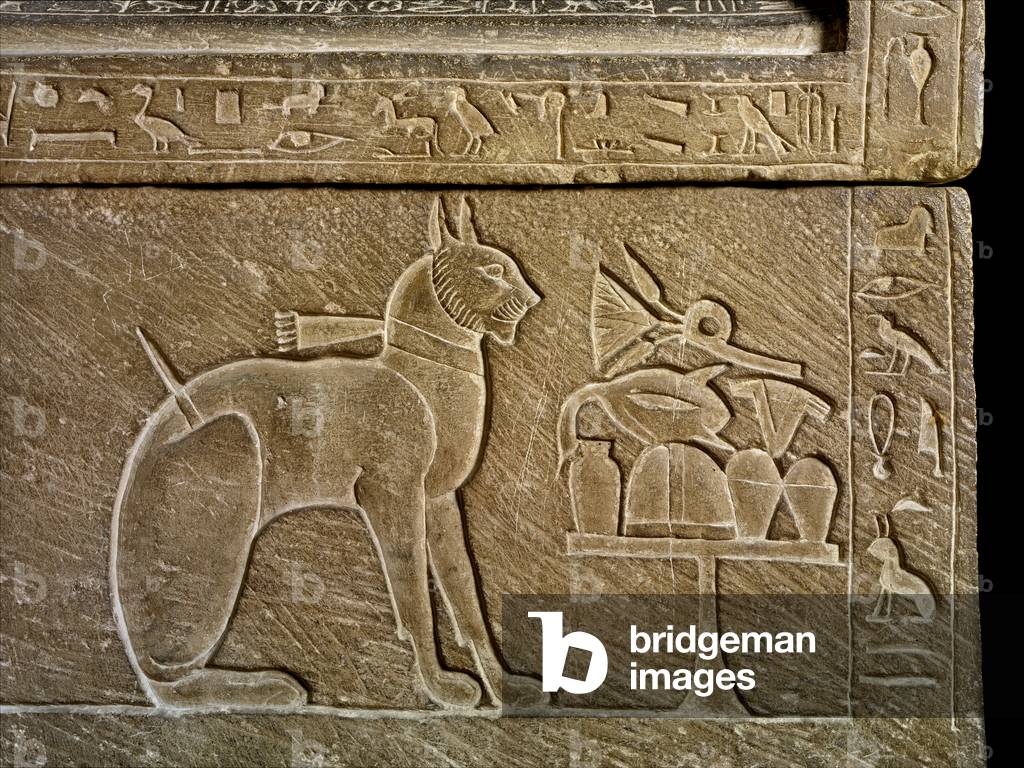 sarcophagus of prince Thutmosis' cat