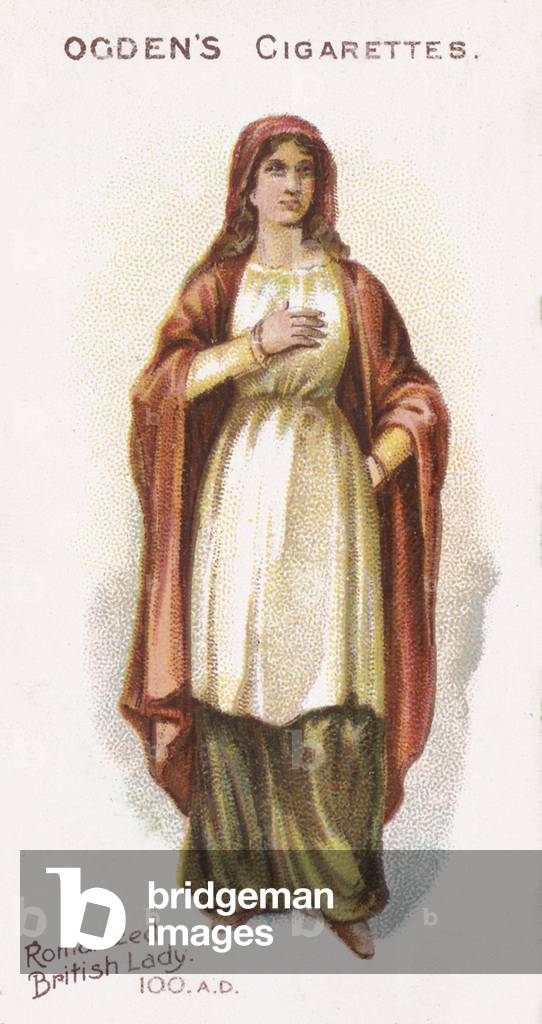 "Romanisierte Britische Dame" 1901 von English School