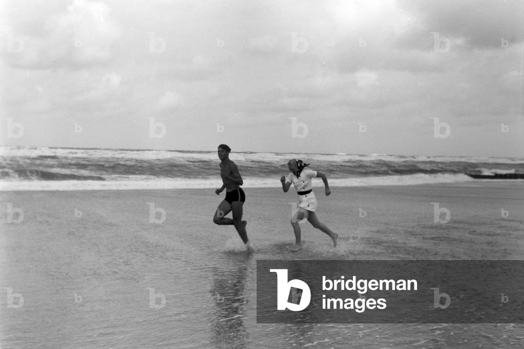 Bild von Fotografie "Urlaub auf Westerland", b/w
