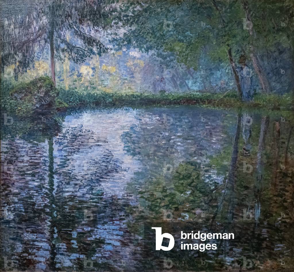 Immagine di Dipinto "Stagno a Montgeron" 1876 di Claude Monet