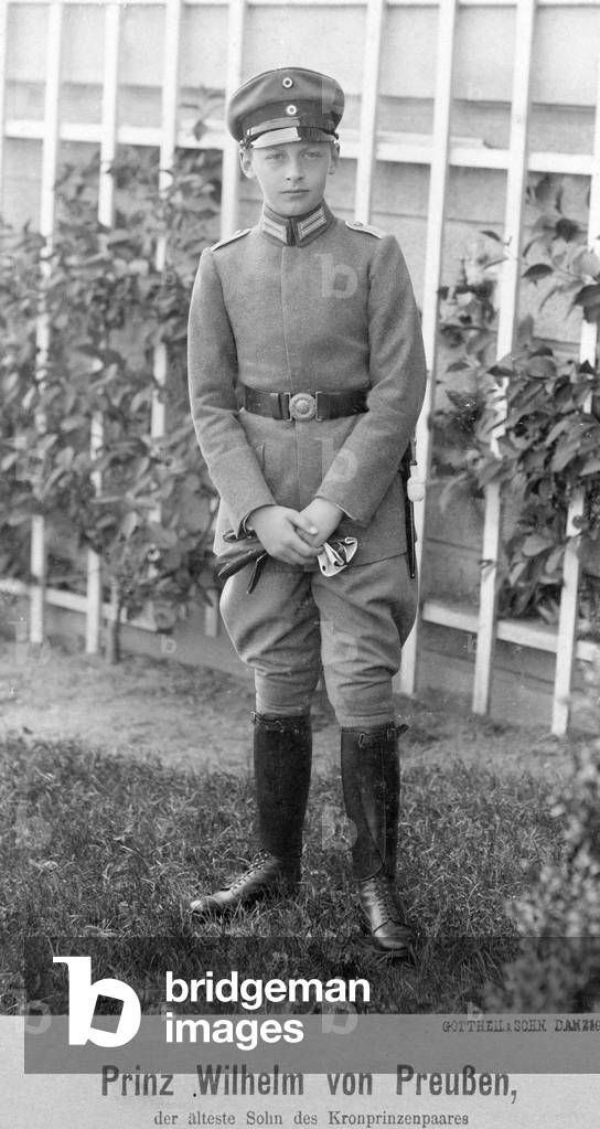 Image de Photographie représentant Prince héréditaire Wilhelm de Prusse à l'occasion de son 10e anniversaire 1