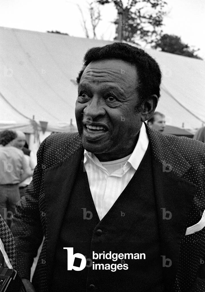 Immagine di Fotografia "Lionel Hampton - ritratto" di Odile Noel, b/w