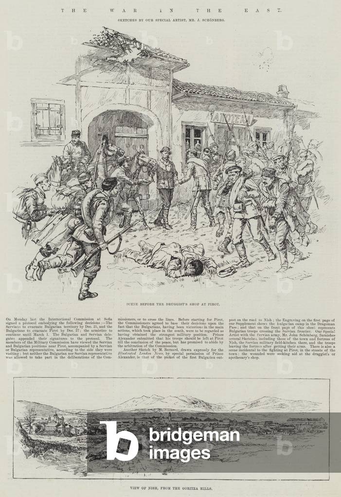 The War in the East (engraving) by Johann Nepomuk Schonberg