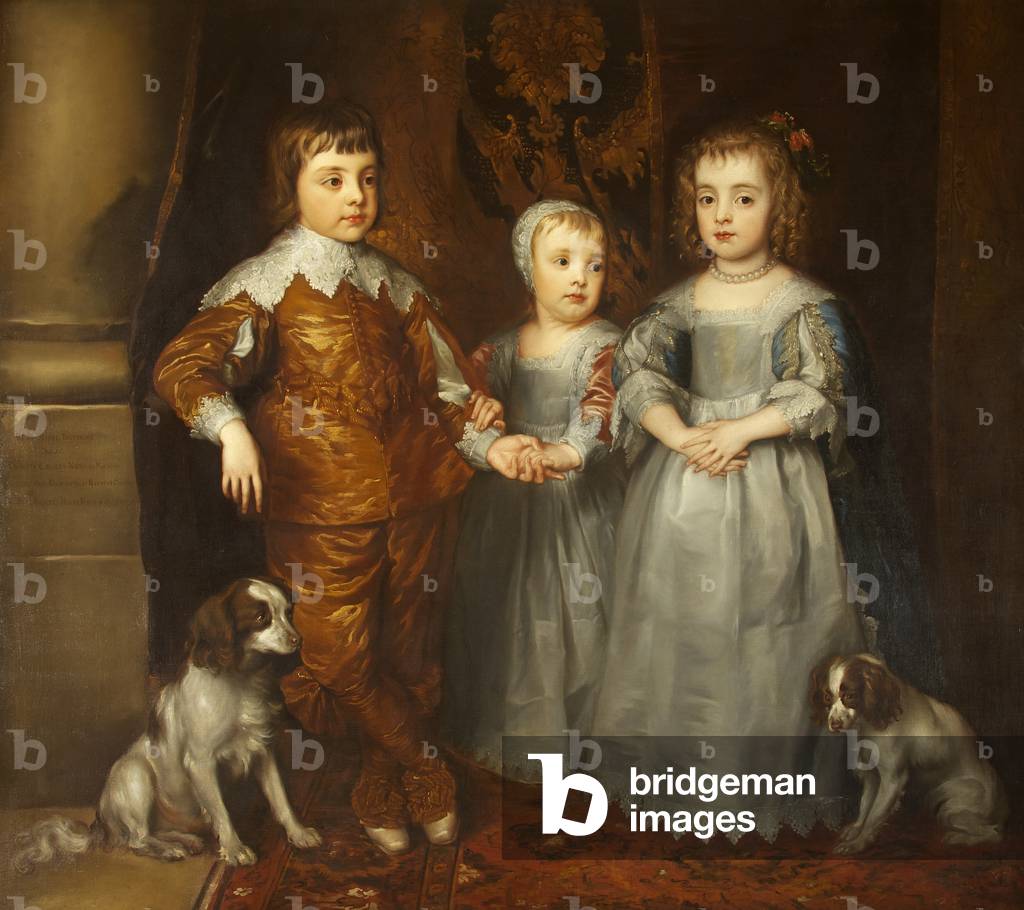 die drei ältesten kinder von könig charles ich (nach van Dyck)