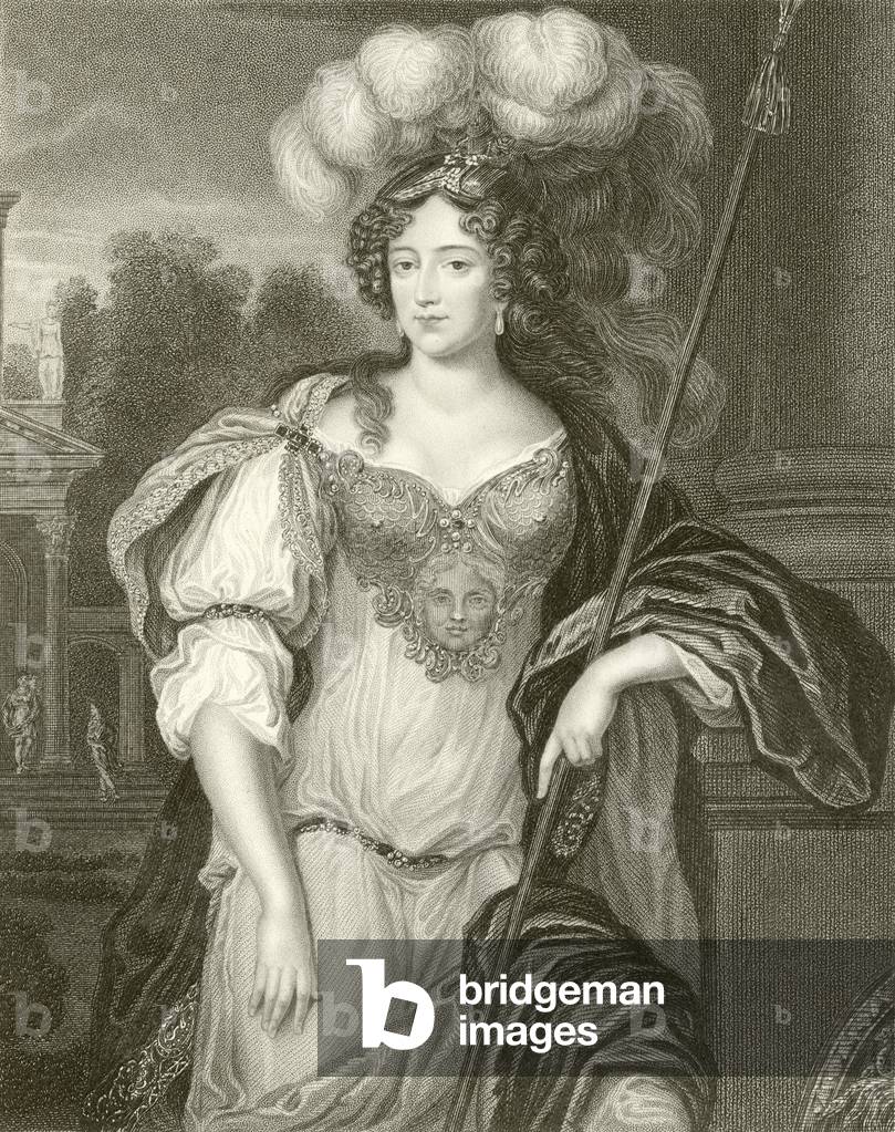 "Frances Theresa Stewart" di English School, b/w