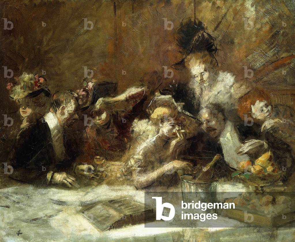 Immagine di Dipinto "Cafe Maxim" di Jean Louis Forain