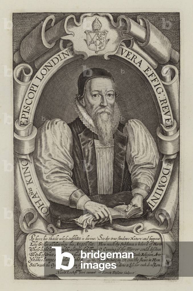 John King, vescovo di Londra (incisione)