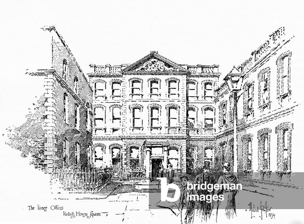 The Times (Zeitungsbüro), Printing House Square