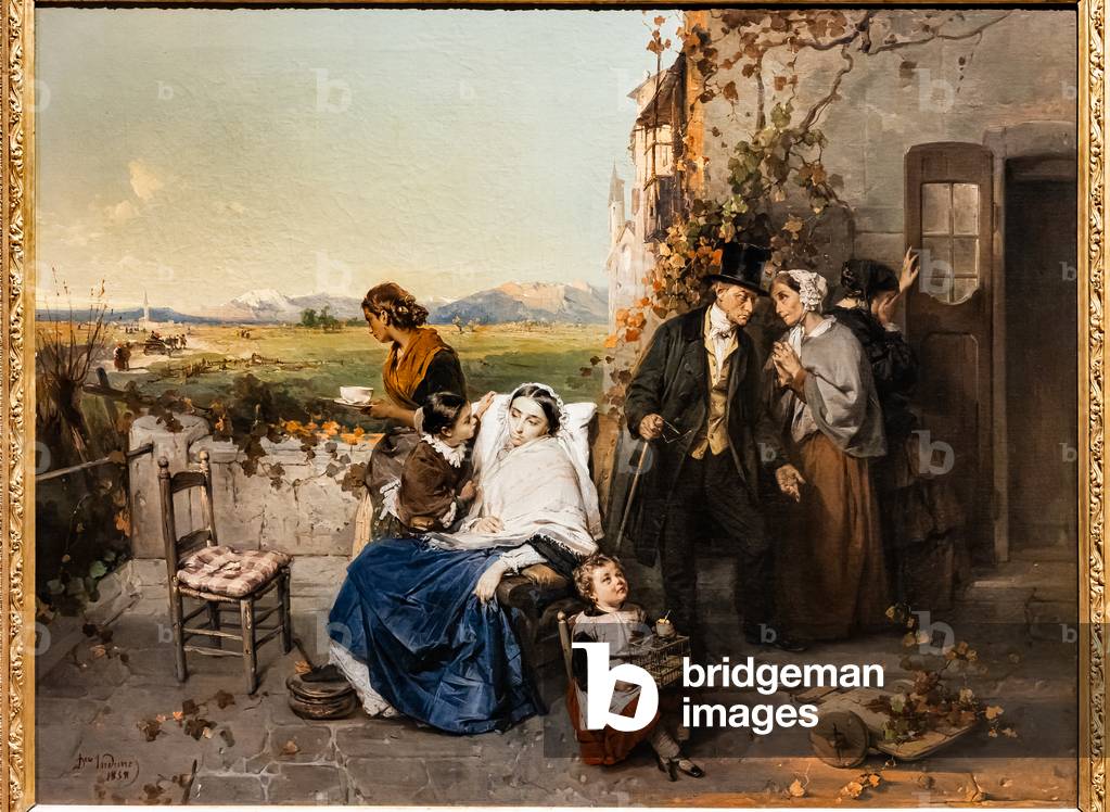 Come foglie cadono, 1858 (olio su tela)