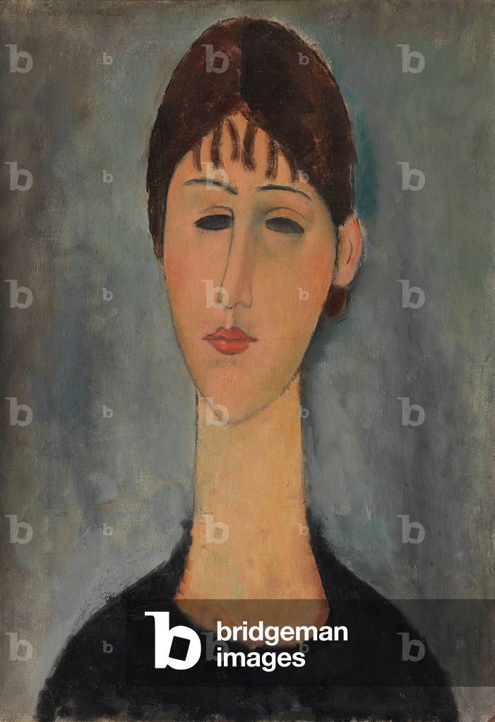 Giovane donna (Anna Zborowska), 1918 (olio su tela)