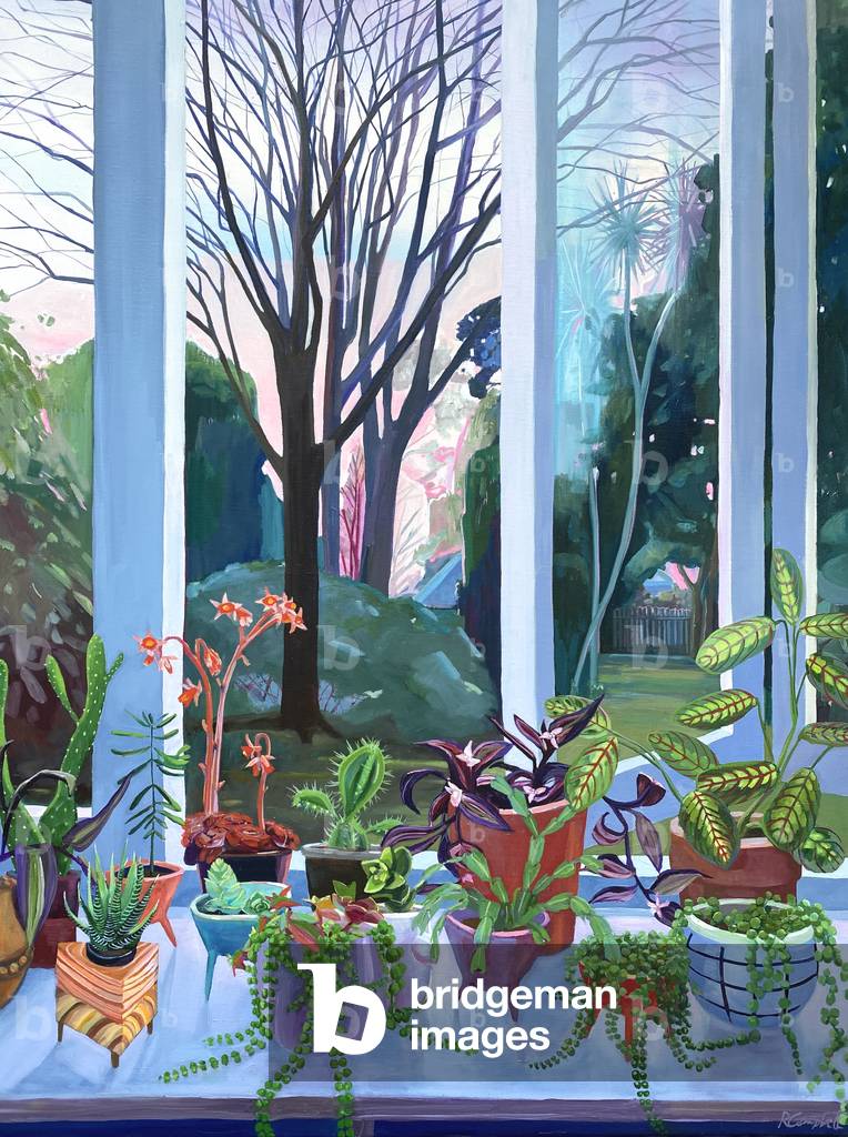 Ruby's Bits, 2021 (Öl auf Leinwand)