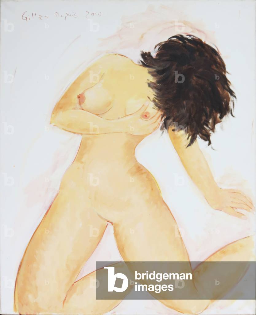 giovani nudo 2010 olio su tela