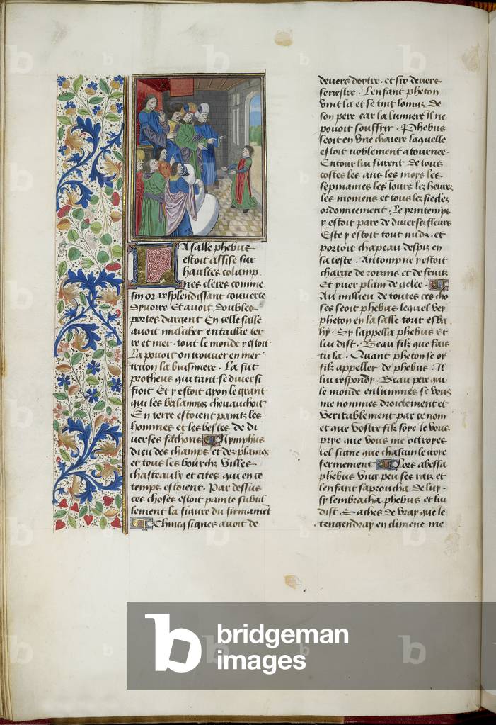 Phaetons Bitte an seinen Vater Phoebus