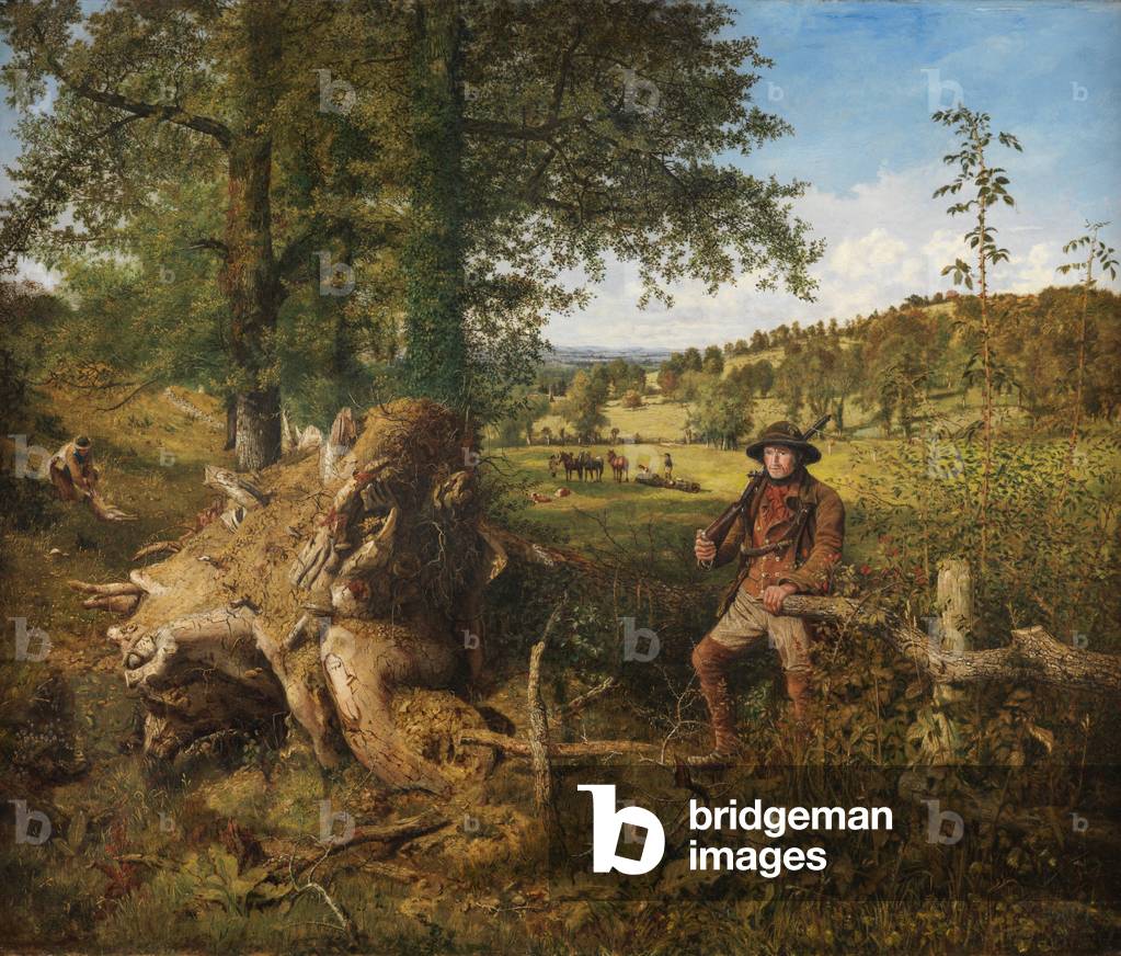 A Day in the Country (Oil on canvas)