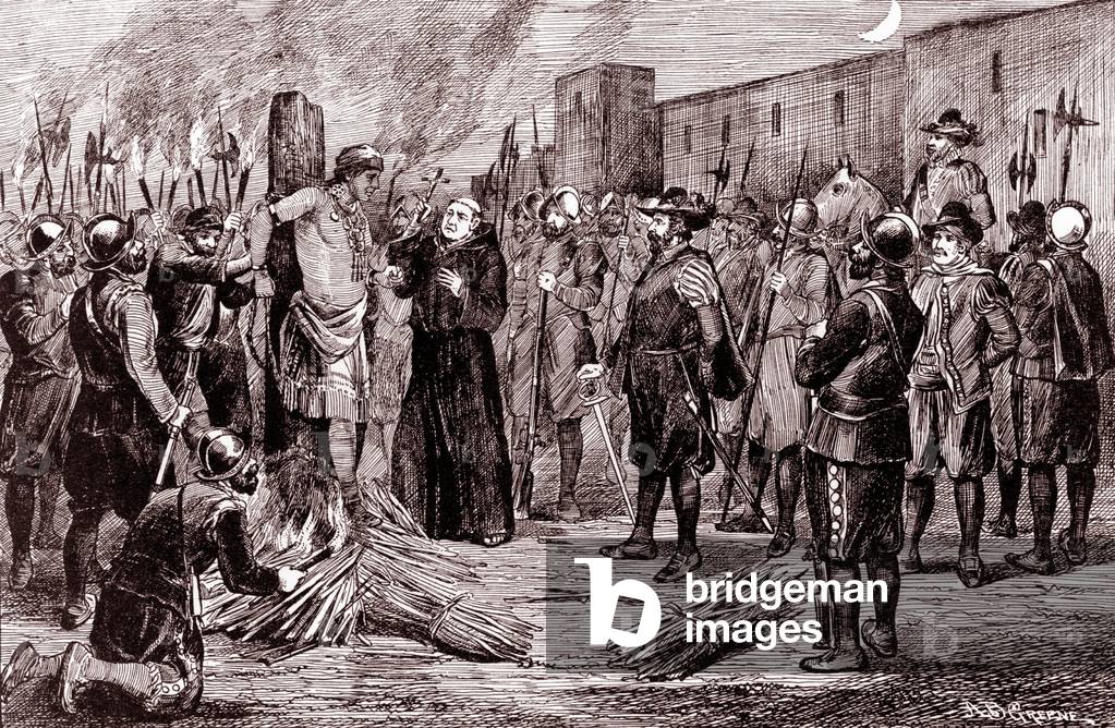 Die Hinrichtung von Inca, 1891