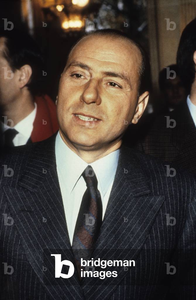 Image de Photographie représentant 

Silvio Berlusconi 1986