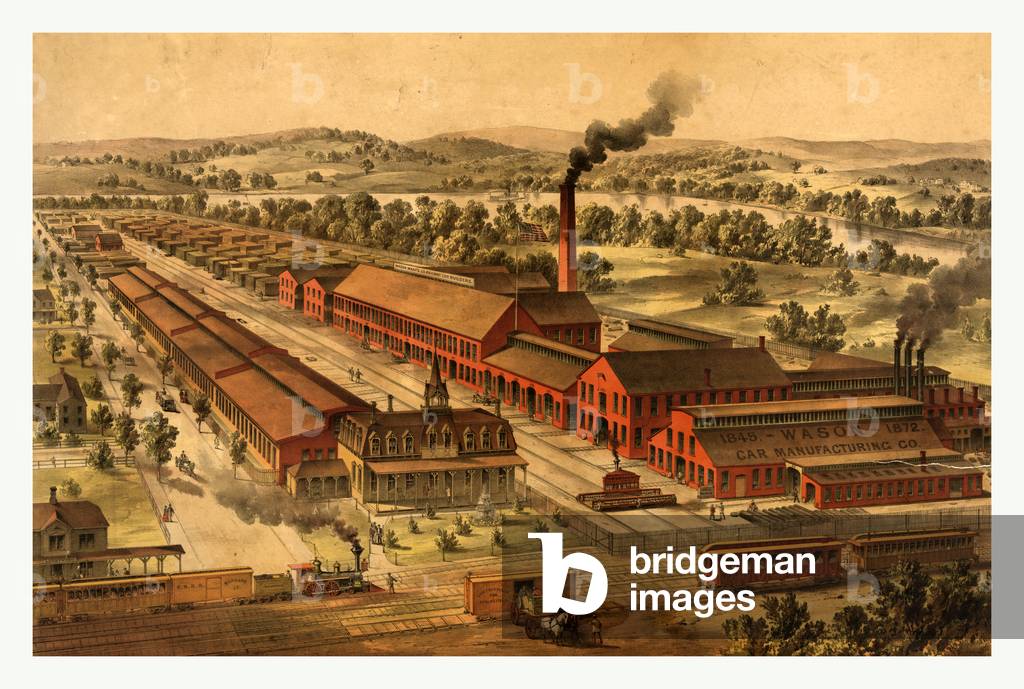 Wason Manufacturing Company de Springfield, Massachusetts Constructeurs de wagons, roues de voitures et travau