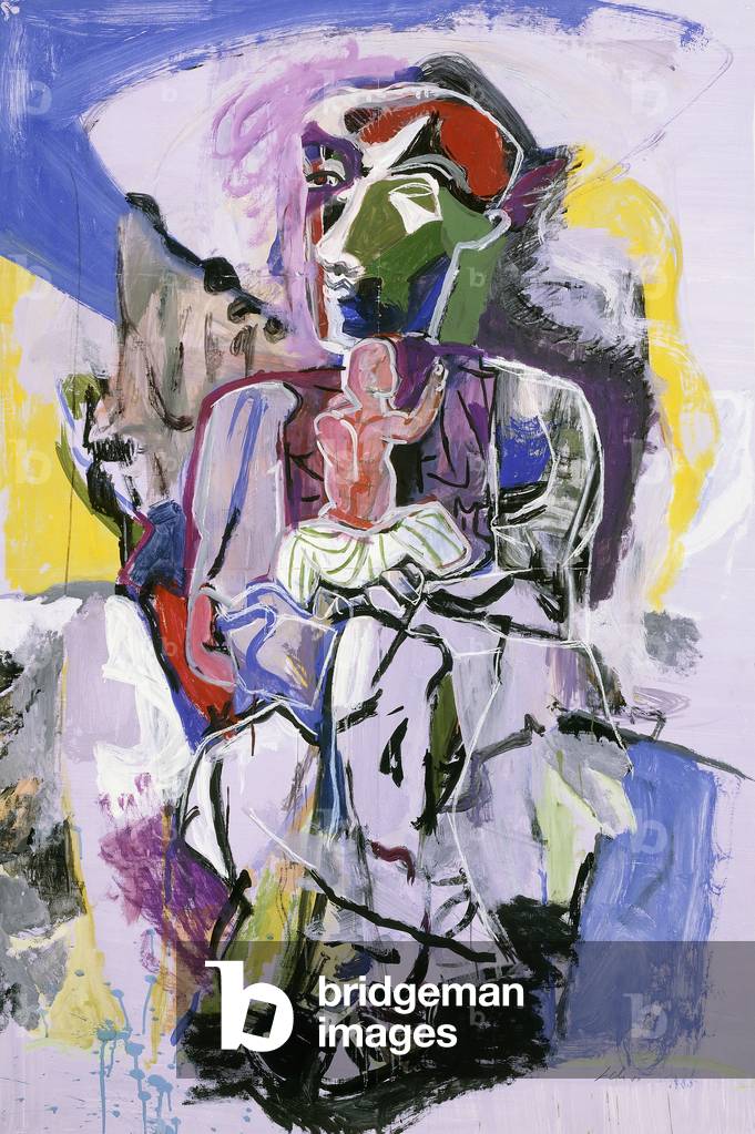 "Senza titolo", 1989 di Sandro Chia