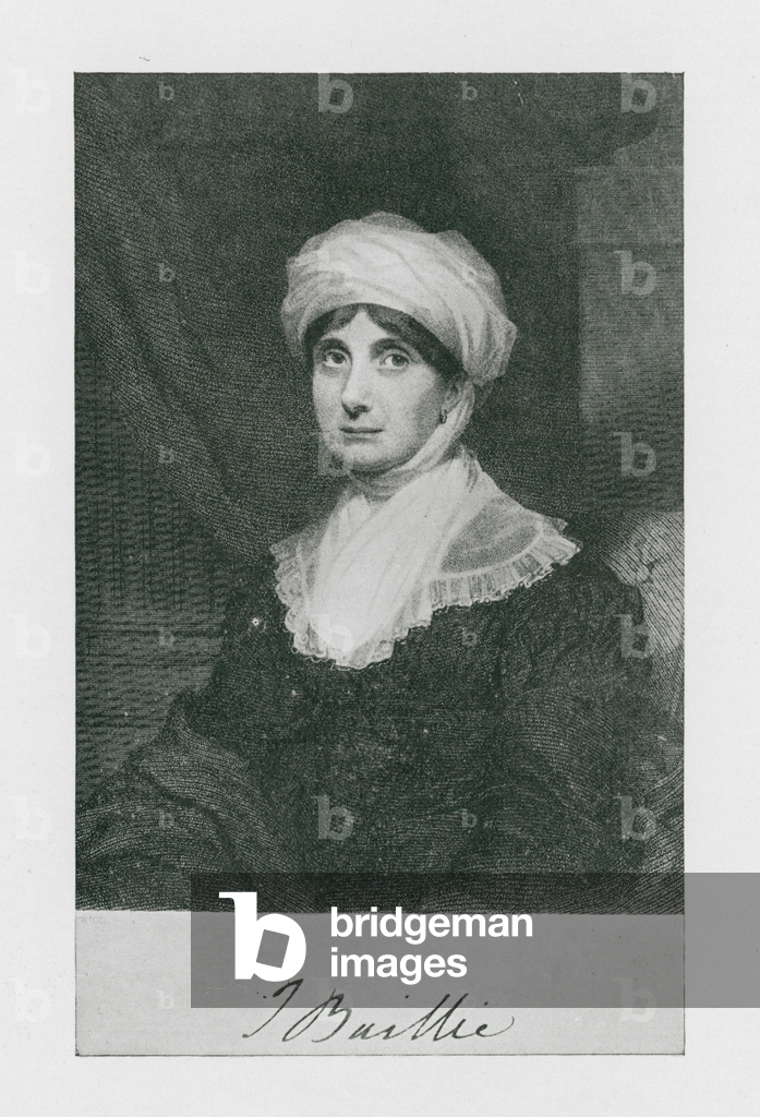 Bild von Druck "Joanna Baillie" 1901 von English School