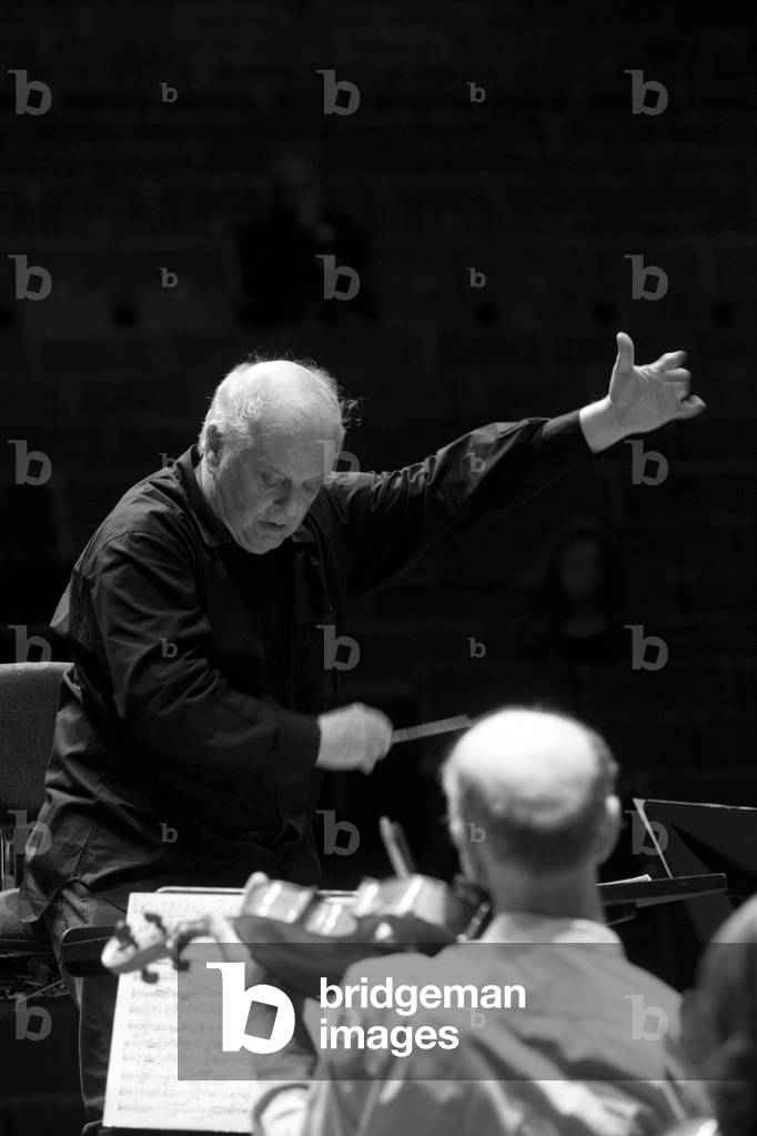 "Daniel Barenboim" di Marion Kalter, b/w