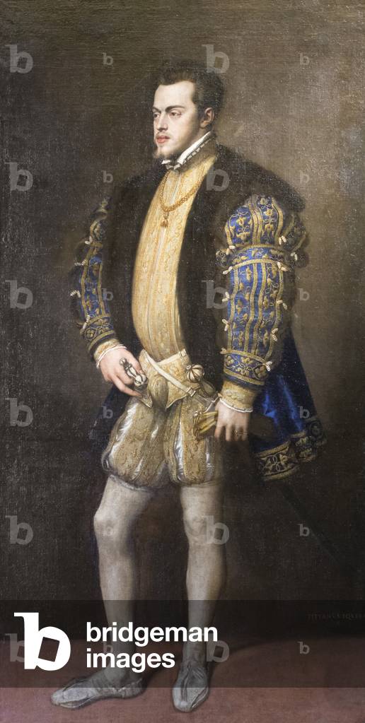 Immagine di Dipinto "Ritratto di Filippo II" 1553 di Titian
