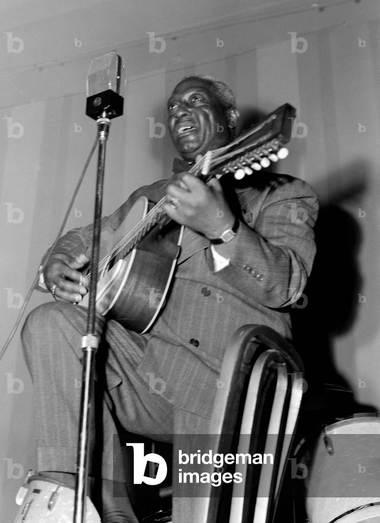 Image of HUDDIE LEDBETTER (18891949). Connu sous le nom de « Lead Belly