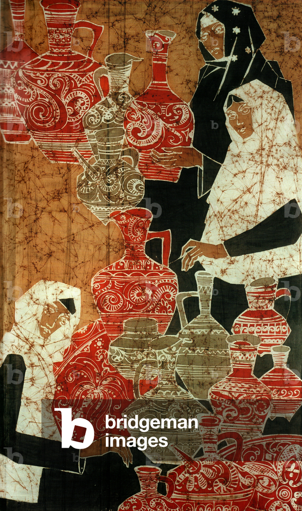 Ceramiche di Balkhar, 1980 (batik)