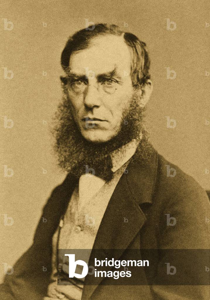 Portrait de Sir Joseph Dalton Hooker (1817 - 1911) (photo), b/w