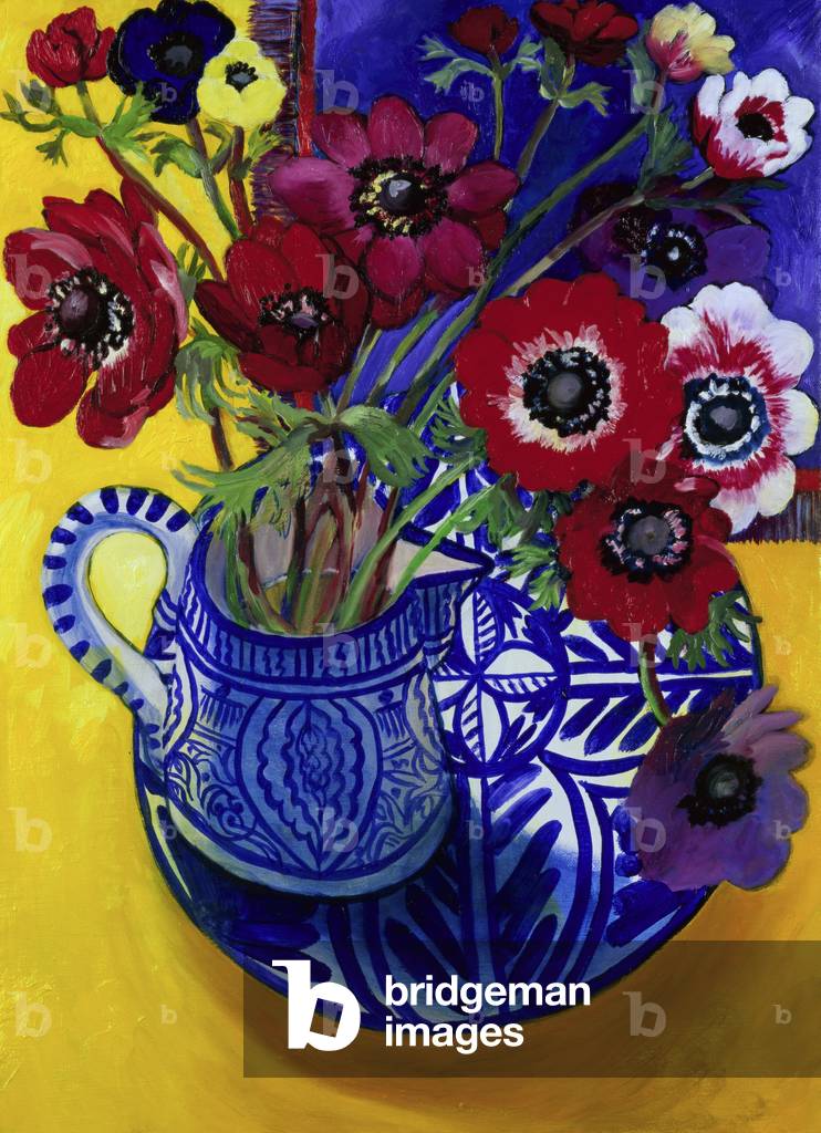 Anemones-Serie I 1999 (olio su tela)