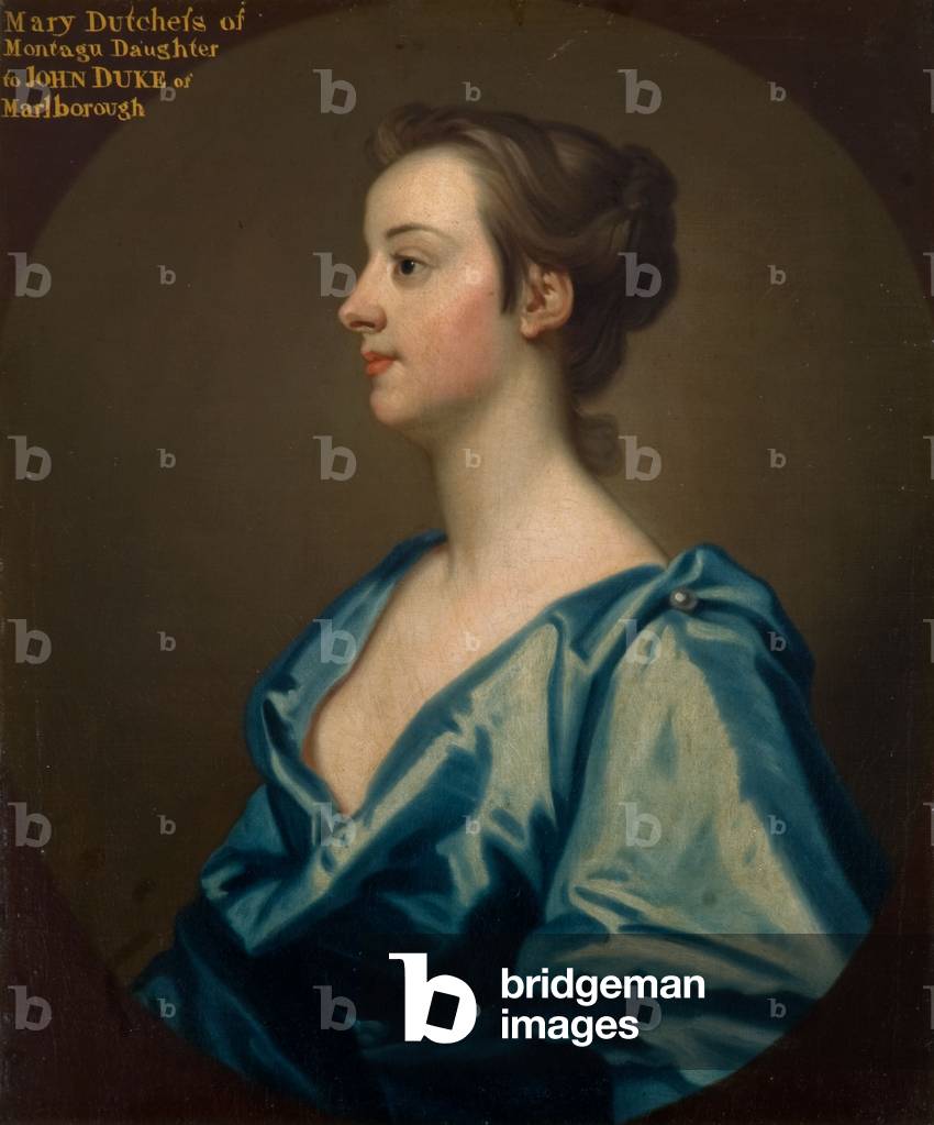 Image of Painting depicting Portrait of Lady Mary Churchill by Godfrey Kneller