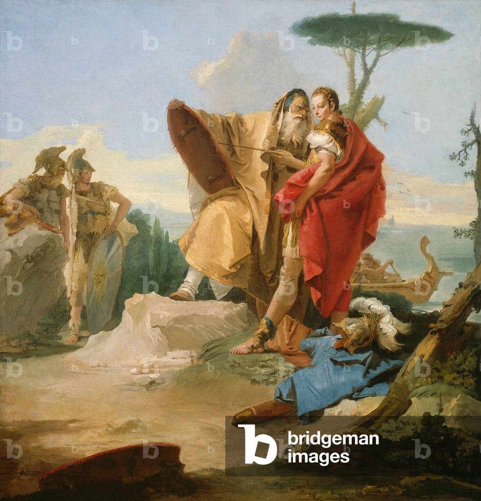 Immagine di Dipinto "Rinaldo e il Magus di Ascalon" 1742 di Giovanni Battista Tiepolo
