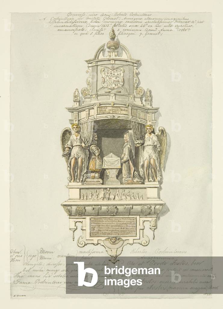 Immagine di Disegno "Monumento a Robert Codrington" di Edward Cashin
