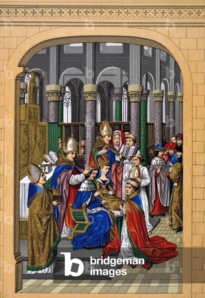 Carlo V di Francia, XIV secolo (miniatura)