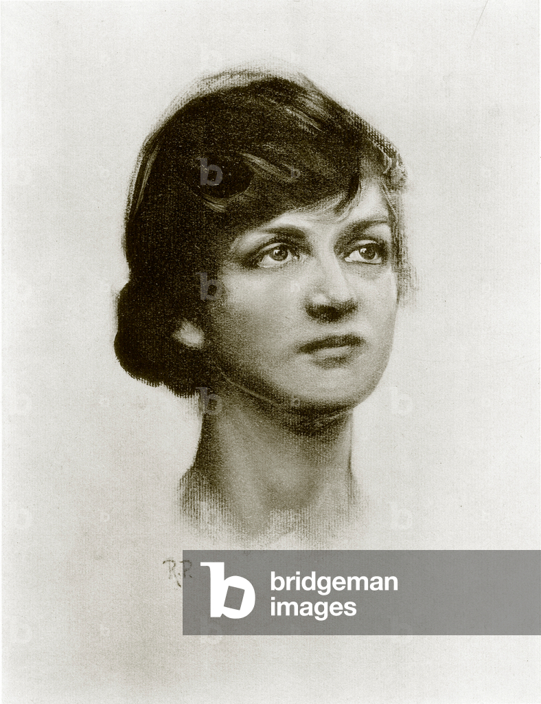 Gladys Cooper (lithographie)
