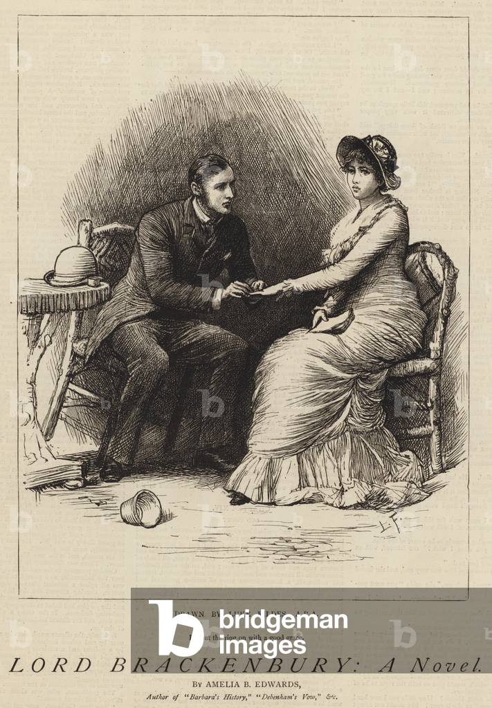 Lord Brackenbury, ein Roman (Gravur)