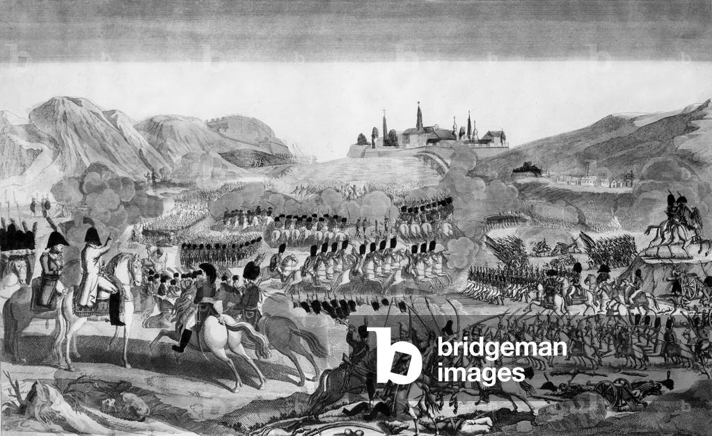 Battaglia di Bautzen (Germania) Imperatore francese Napoleone 1° il 20 maggio 1813: vittoria francese contro r