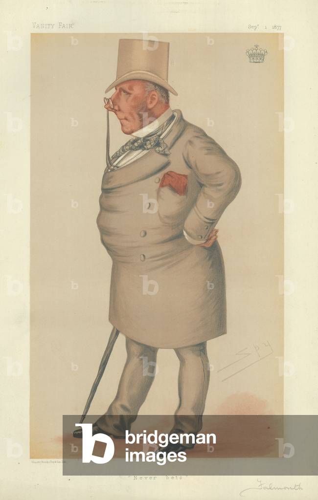 Falmouth viscount (lithol de couleur) par Leslie Matthew Ward