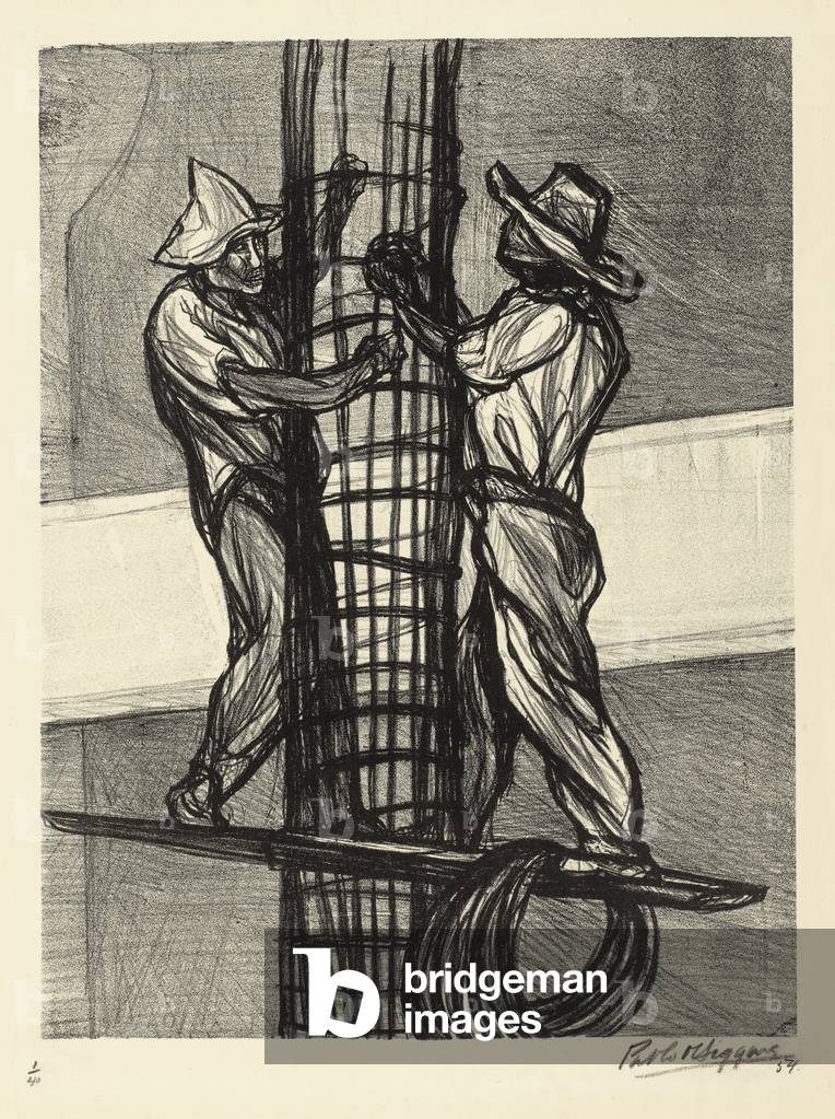 senza titolo 1954 (lito)