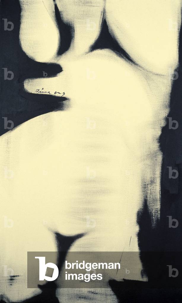 Nudo, 1975 (acrilico su tela)