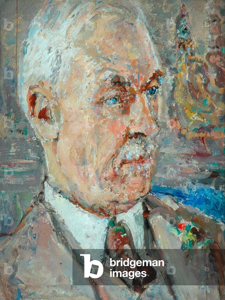 Immagine di Dipinto "Professor Frederick Brown", c.1920 di Dame Ethel Walker