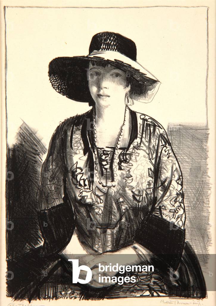 The Black Hat, 1921 (litho)