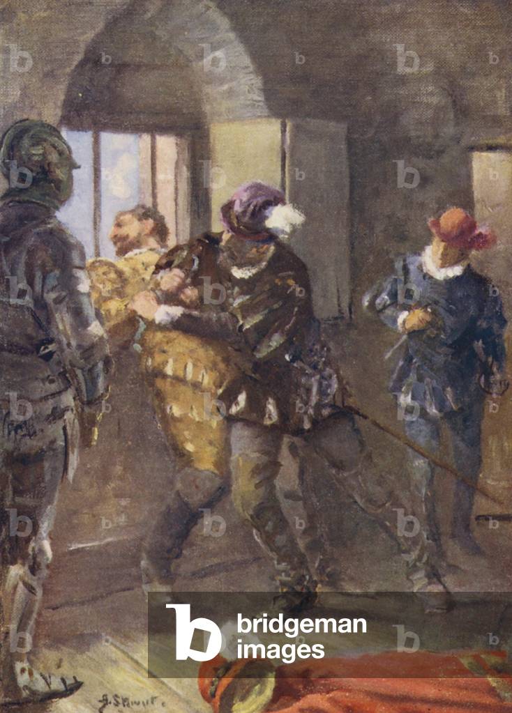 The Gowrie Conspiracy (litografia a colori)