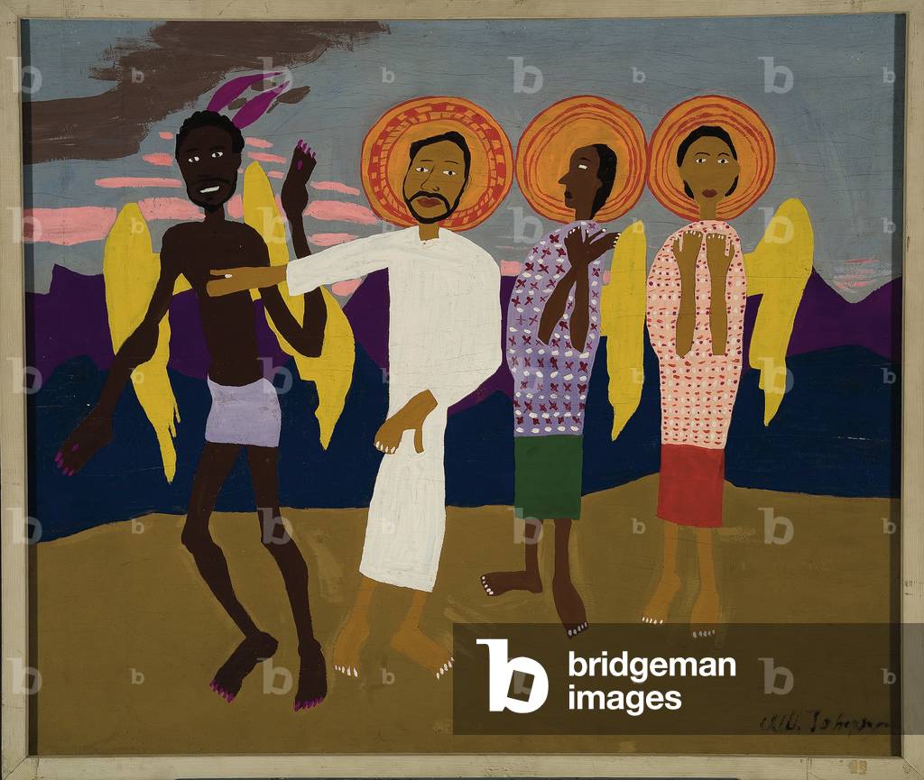 Tentazione di Cristo, 1944 ca. (olio su masonite)