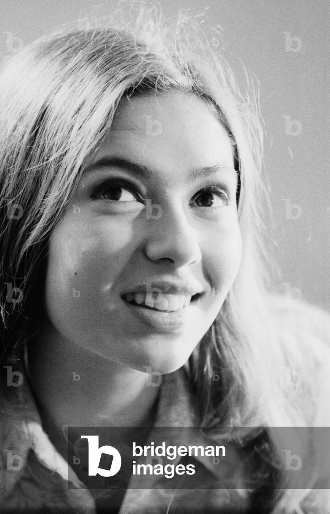 "Die italienische Schauspielerin Giulia Follina", b/w