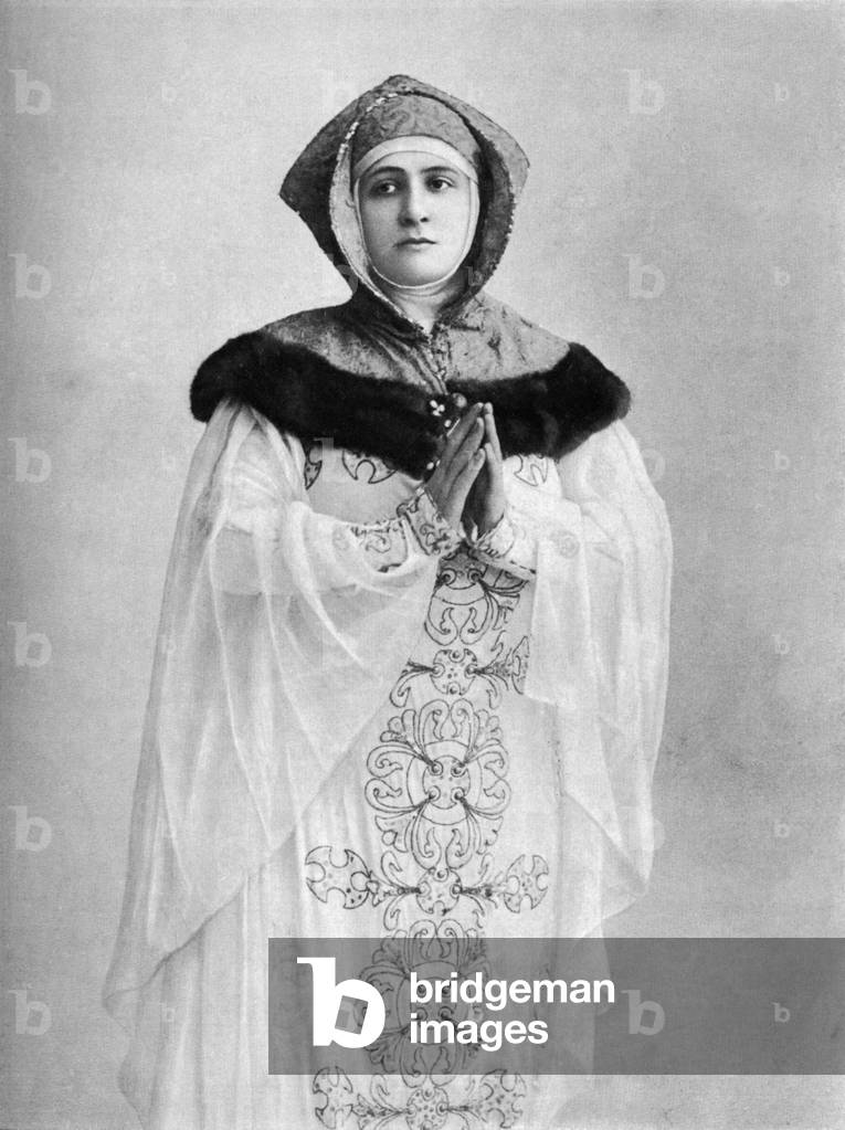 "Lucienne Bréval creatore di", b/w