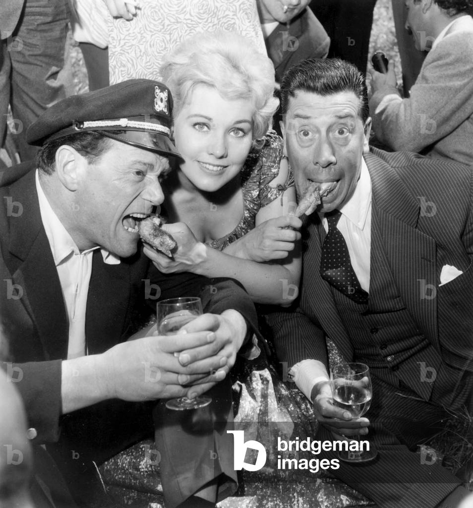 Bild von Fotografie "Schauspieler Eddy Constantine" 1956, b/w