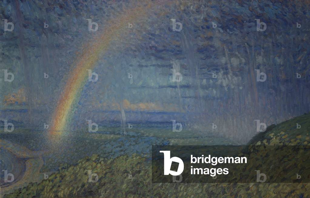 Bild von Gemälde "Rainbow" 1908 von Nils Kreuger