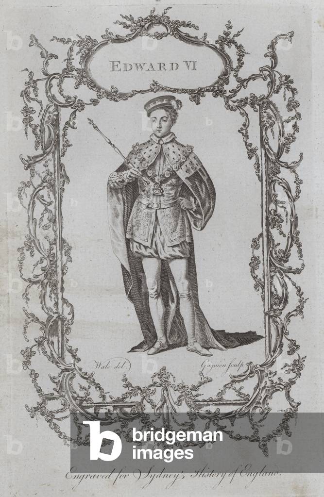 "Edward VI (Gravur)" von Samuel Wale
